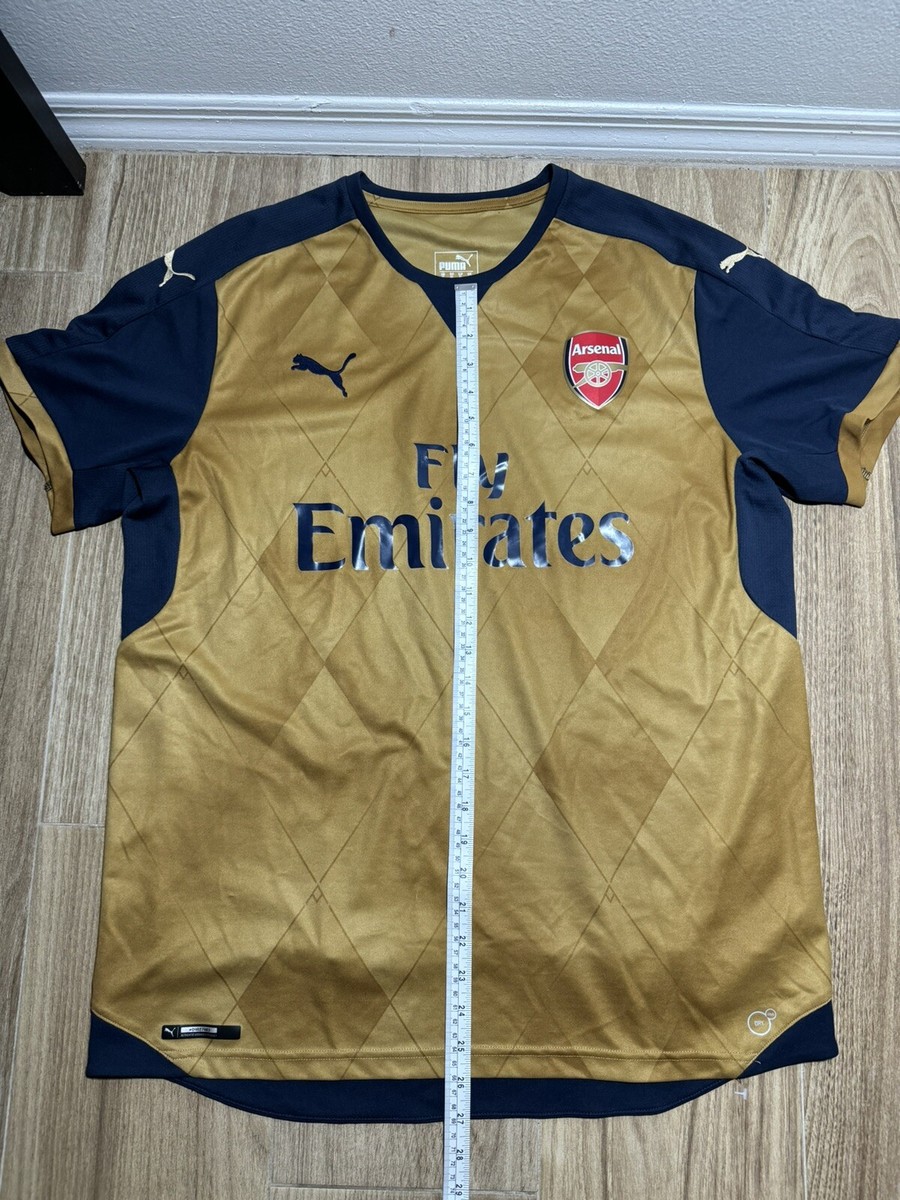 Arsenal FC Puma Away 15/16 Size XL RARE Used | eBay
