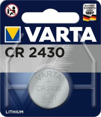 Varta Batterie CR 2430 6430 Knopfzelle neuester Produktion aus 2025
