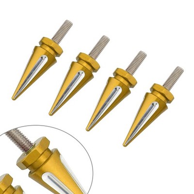 4x Windschutzscheibenschrauben Spikes Für Harley Touring Road Glide 1998-25 Gold