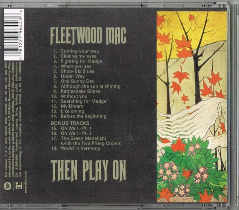CD - FLEETWOOD MAC - THEN PLAY ON - EU Press - Bild 3 von 3