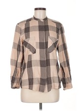 Other Stories Women Brown Long Sleeve Blouse 6