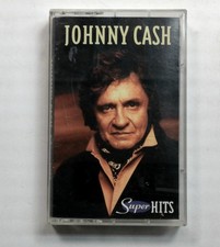 Johnny Cash Super Hits Cassette 1994 Columbia CT66773