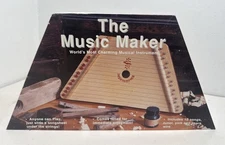 The Music Maker Nepenenoyka Laptop Instrument Dulcimar Lap Harp String Music