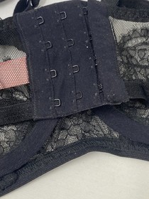 Agent Provocateur Alina Black Lace Bra 32B