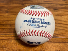 Reds vs Giants Game Used Baseball 8/29/2023 Alex Cobb to TJ Friedl MLB Authentic