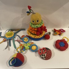 Lot Of 7 Rare Tiny Love Toys Including Stacki...