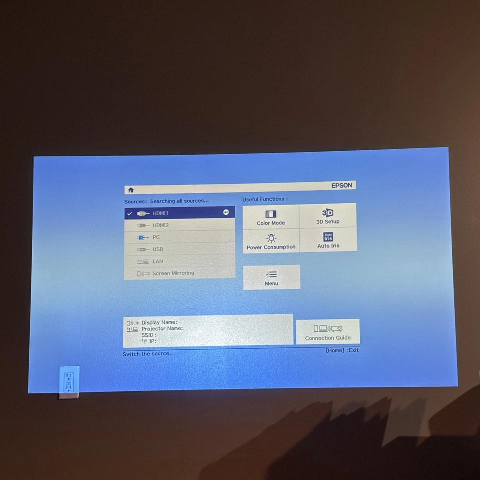 Epson Home Cinema 2150 1080p Wireless 3LCD Projector - Image 4 of 4