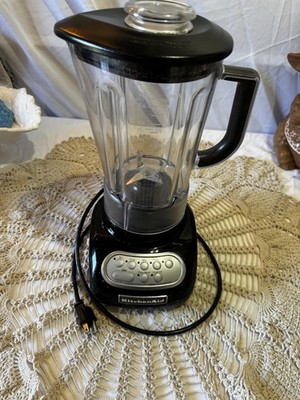 KitchenAid KSB560OB0 56 oz Black Electric Blender 5-Speed Ice Crush Pulse