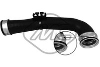 Metalcaucho Ladeluftschlauch 09413 FüR Caddy VW Touran 1T1 1T2 Golf 5 1K1 3 2KB