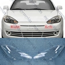 LH&RH Side Headlight Lens Cover For Hyundai T...