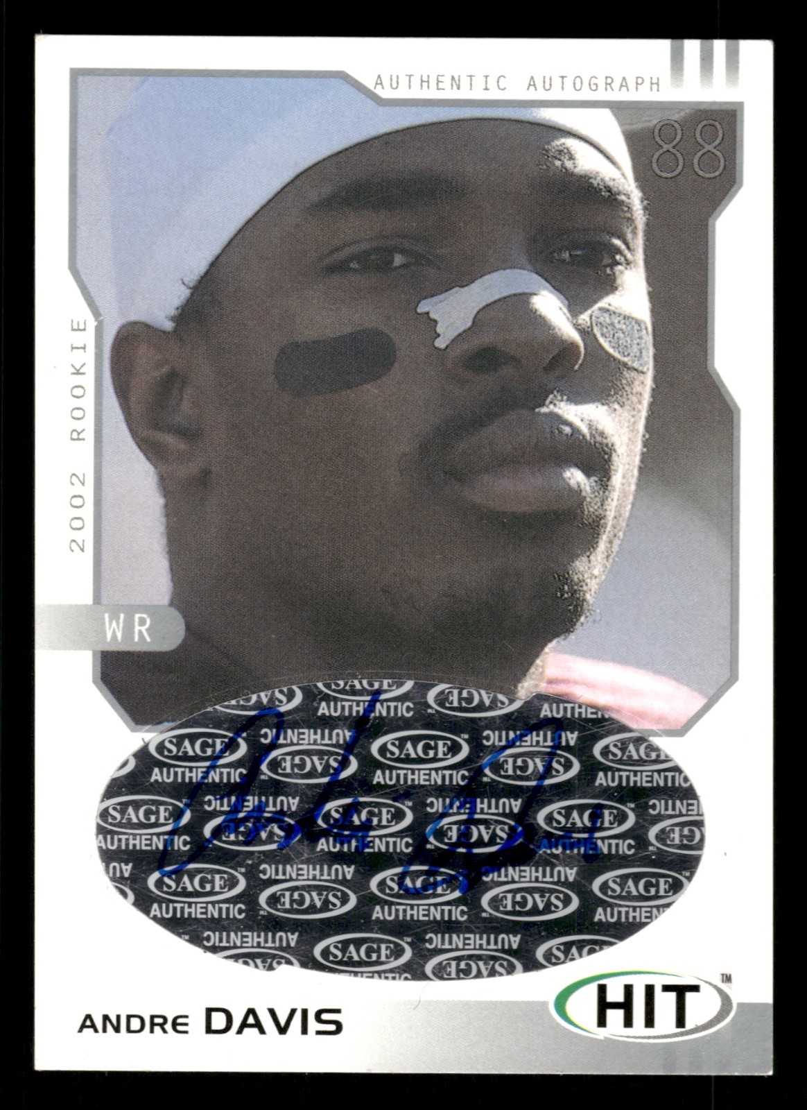 Andre' Davis SA-GE Hit #44 Base