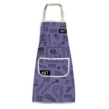 Painting Artist Apron with Pockets Waterproof Gifts for Painter Art Teacher