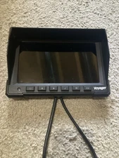 VOYAGER VOM718 7" REAR VIEW WIDE FORMAT LCD BACKUP MONITOR WITH 3 CAMERA INPUt