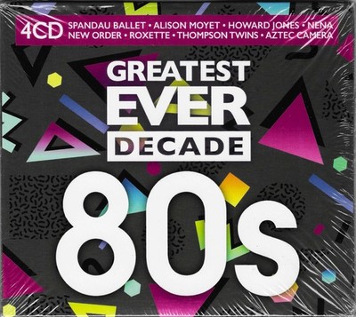 Greatest Ever Decade 80s - 4CD - 2021 - Digisleeve - Neu - OVP -
