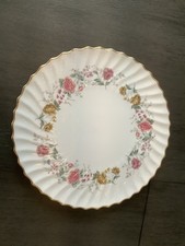 Royal Doulton England Fine Bone China Roselle Cake Plate  11 1/4"