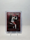 2024 Panini Totally Certified Football Mirror Red Xavier Worthy #8 PSA 9
