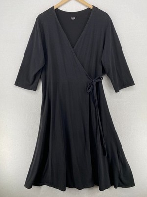 white christmas dresses Evening Rose Organic Wrap Dress main image 0