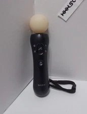 Sony PlayStation 3 PS3 Move Motion Controller - Black (CECH-ZCM1U) Tested