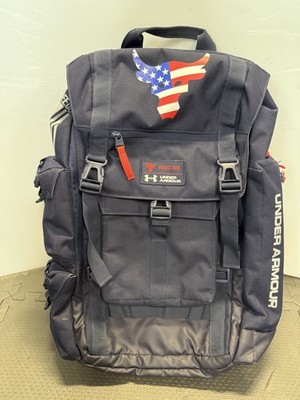 Under Armour UA Project Rock Freedom Regiment Backpack Navy