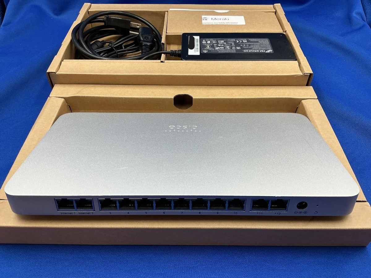 MX68-HW CISCO Meraki MX68 Cloud-Managed Security Appliance