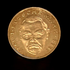🇩🇪 2 DM Mark Ludwig Erhard FRG Germany 1994 J Very Nice Condition Coin