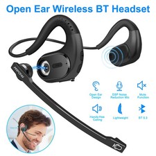 Mpow Bluetooth Wireless Headset: Detachable Mic, Ergonomic Lightweight Design