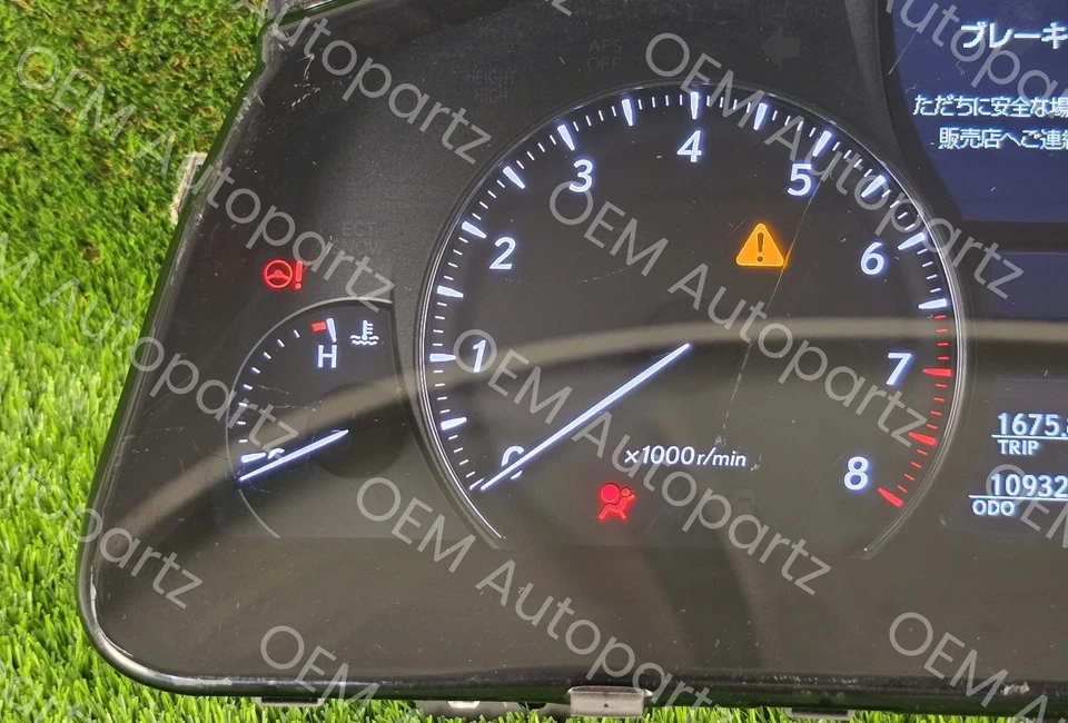 Lexus LS460 LS460L 2007-2009 Cluster speed meter Oem Jdm Used *RHD - Image 4 of 4