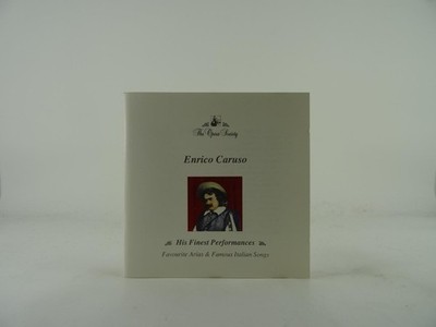 ENRICO CARUSO FAVOURITE ARIAS AND FAMOUS ITALIAN SONGS (25) 18 Track CD Album in