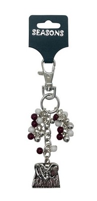 Alabama Crimson Tide Key Chain-Purse Clip Accessory-Keychain-Bama-New
