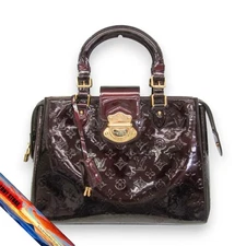 Louis Vuitton Monogram Vernis Melrose Avenue M93757 Women's Handbag