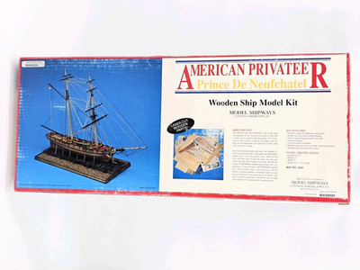 Model Shipways Prince De Neufchatel 1:64 # 2110 Ship Kit Laser Cut Wooden Parts