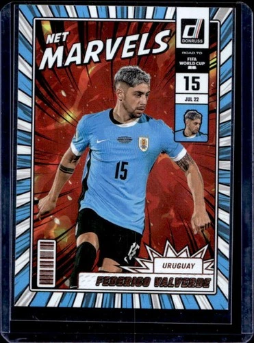2025-26 Donruss Road to FIFA World Cup 26' Federico Valverde Net Marvels #16