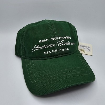 GANT Baseball Twill Cap Kappe One Size Mütze Grün 338 Forest Green NEU OVP 