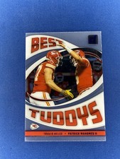 2024 Panini Donruss Clearly Patrick Mahomes/Travis Kelce Best Tuddys Blue 21/49