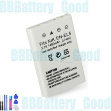 1400mAh Battery EN-EL5 Battery for Nikon Coolpix 3700 4200 5200 5900 7900 P3 P4