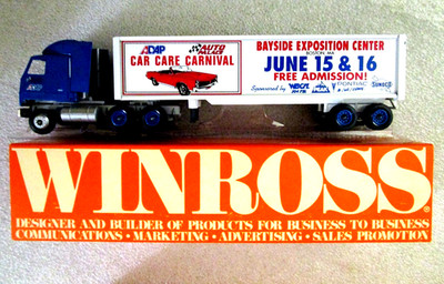 Winross 1991 Auto Palace ADAP Car Care Carnival Bayside Exposition Transporter