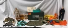 Huge VINTAGE 1960s LOT HASBRO G I JOE  ACTION FIGUREs (96), OUTFITS, ACCESSORIES