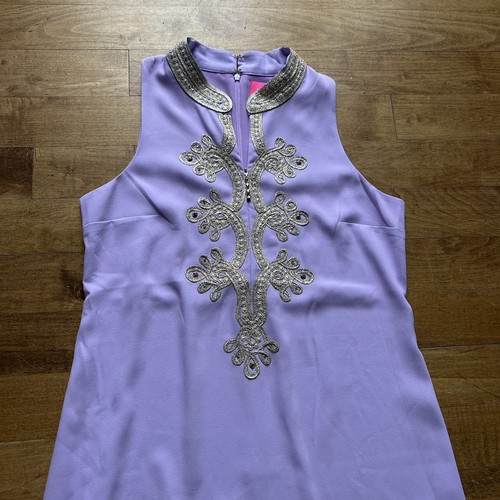 Lilly Pulitzer Jane Maxikleid lila Iris 328 $ Größe 10 - Bild 4 von 4