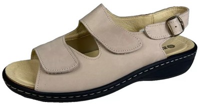Dr. Brinkmann Damen Sandalen Sandaletten Chelva Cream Nubuk 710183-08 Gr. 42