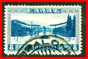 Greece Postage Stamp Scott 381, Used!! Gr412g