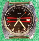 lot C2135 men 1972 Timex Marlin Fancy Face Manual Wind Vintage Watch Parts