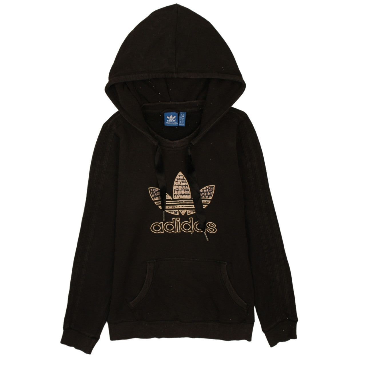 Adidas Black Hoodie Womens L
