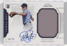 2016 Panini National Treasures 20/79 Richie Shaffer #193 Auto 0e5