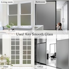 78.74'' X 17.73'' Window Privacy Film Static Cling Isolate UV Radiation Non-Glue