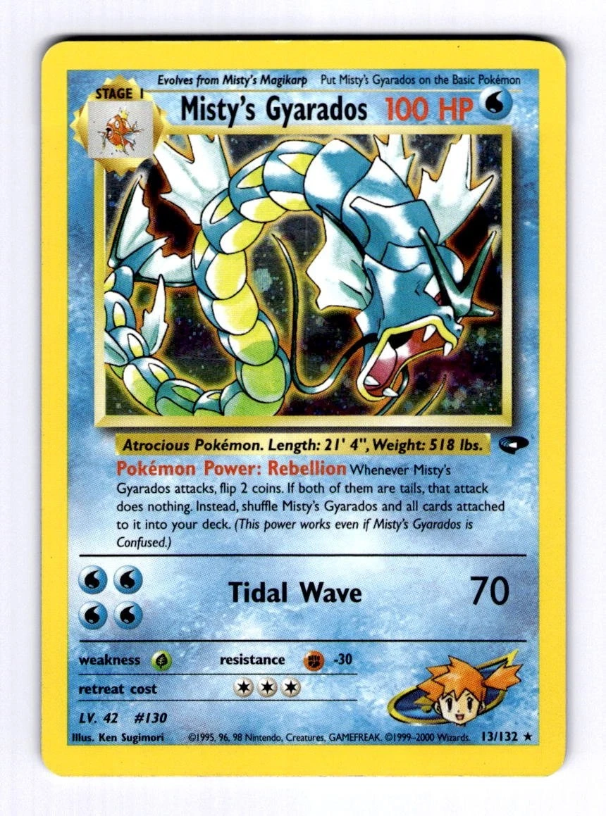 25+ Misty's Gyarados Pokémon TCG Cards for sale | Updated Sep 2026