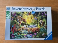 Ravensburger Puzzle 1500 Teile Idylle am Wasserloch No. 160051