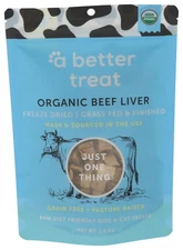 A Better Treat Dog Treat Freeze Dried Beef Original 1.5 oz (Pack of 5)