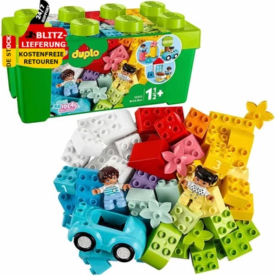 LEGO DUPLO Steinebox Weihnachten Spielzeug Für Kinder Ab 1 Jahr Bunte Bausteine