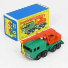 Matchbox - 30 Faun 8 Wheel Crane V2 - Tow Guide & E4 Box - Reg. Wheels Lesney