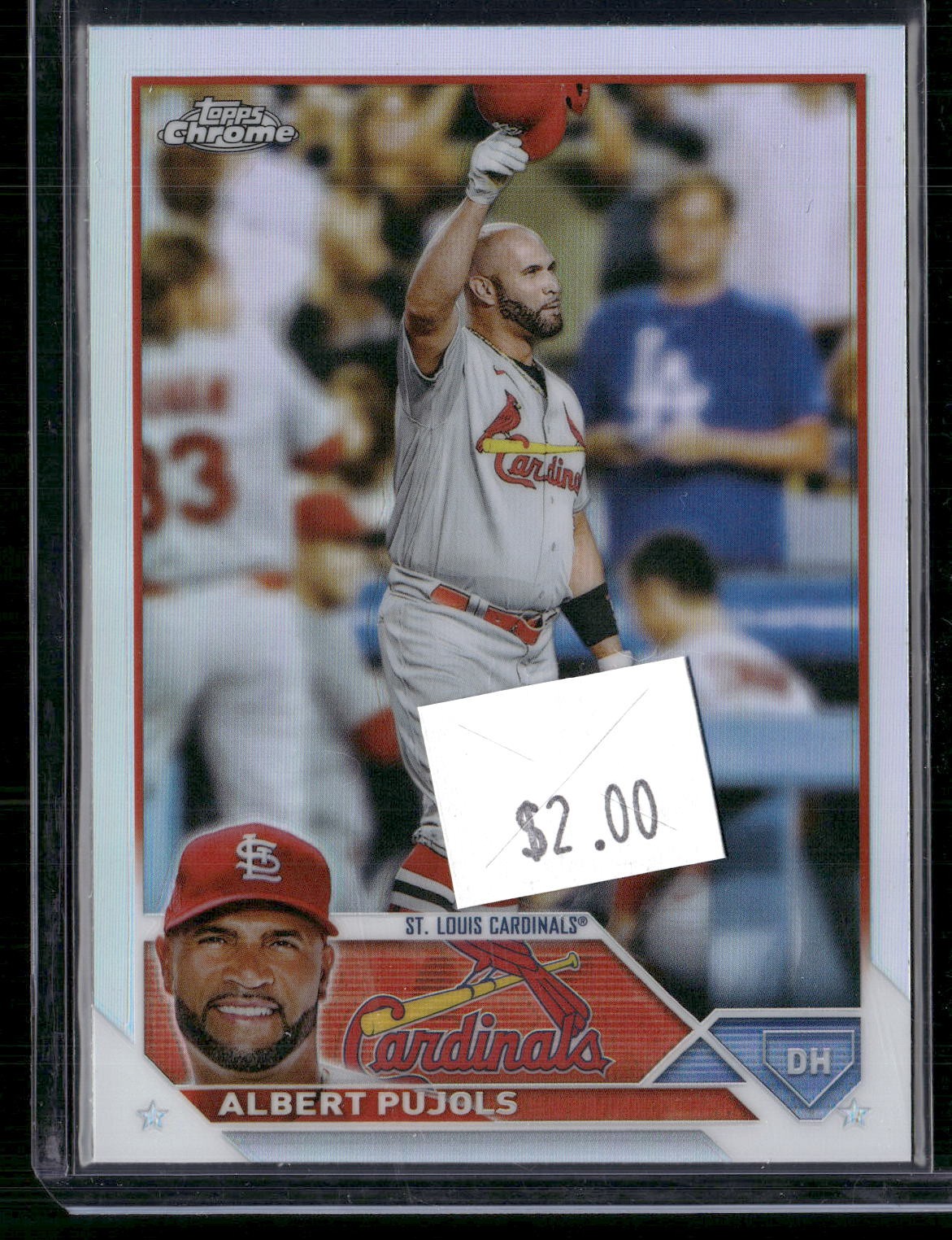 2023 Topps Chrome #143 Albert Pujols Refractors